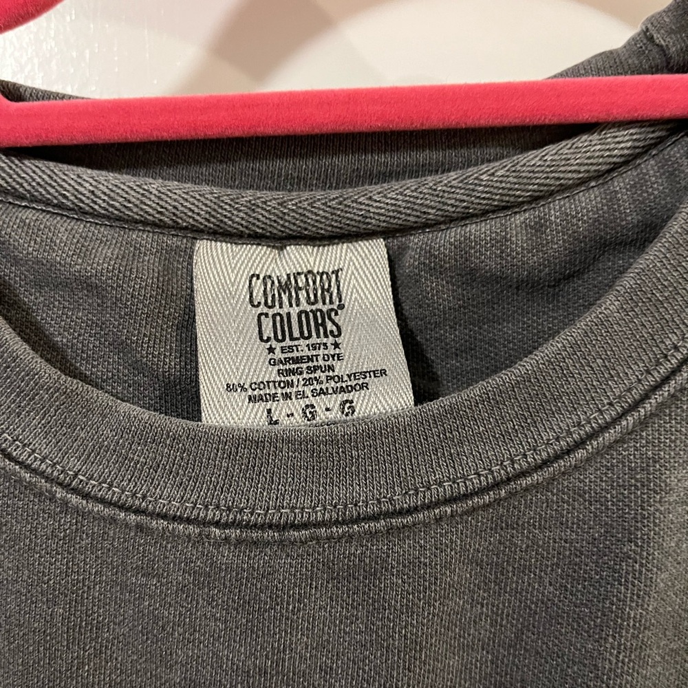 Comfort Colors Boo Boo Crew Sweatshirt NWOT - Picture 3 of 4